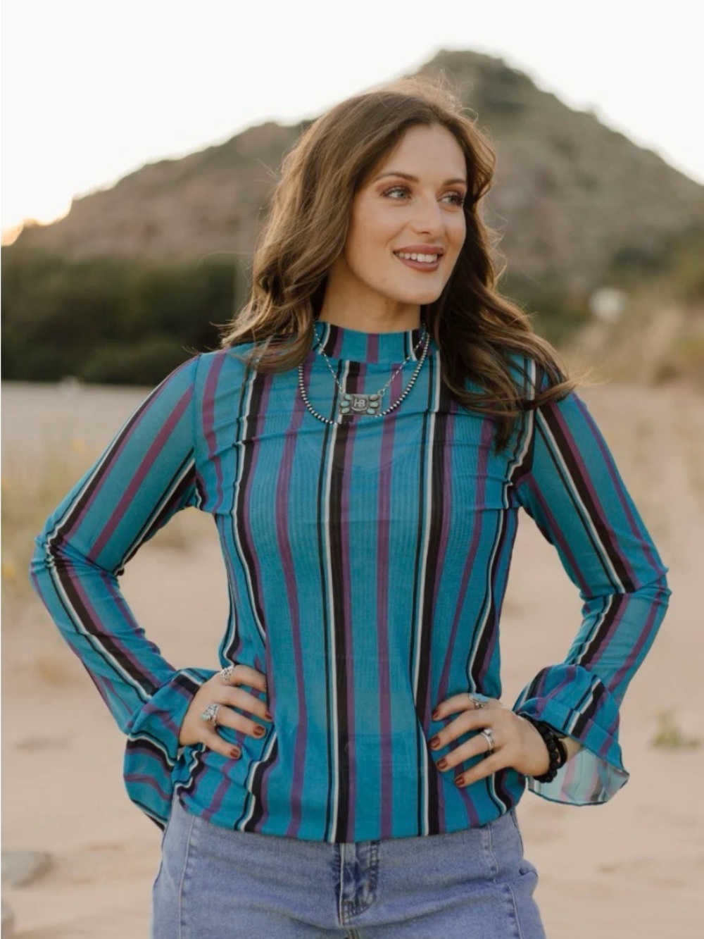 Gotta be Me mesh top-medium